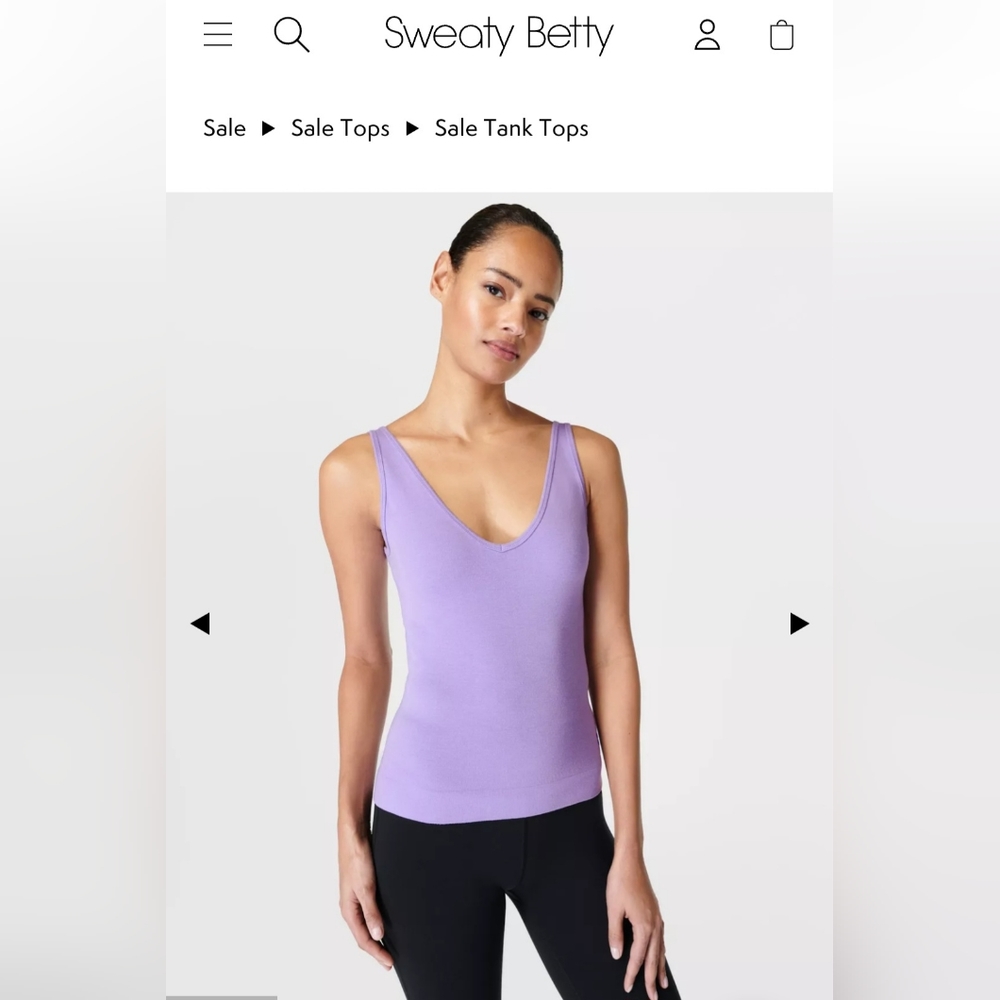 Sweaty Betty Unwind Seamless Tank L